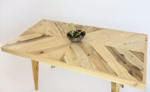 Pallet wood coffee table