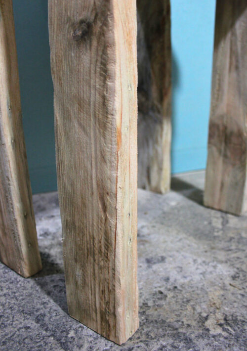 end table, nightstand, reclaimed wood furniture, zero waste furniture, upcycled wood