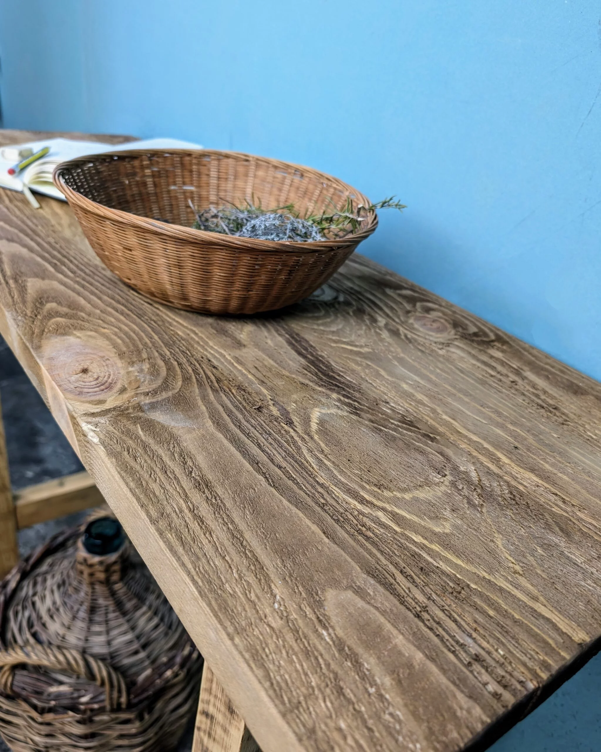 Console table, entry way table, mudroom furniture, reclaimed wood table, tall narrow table
