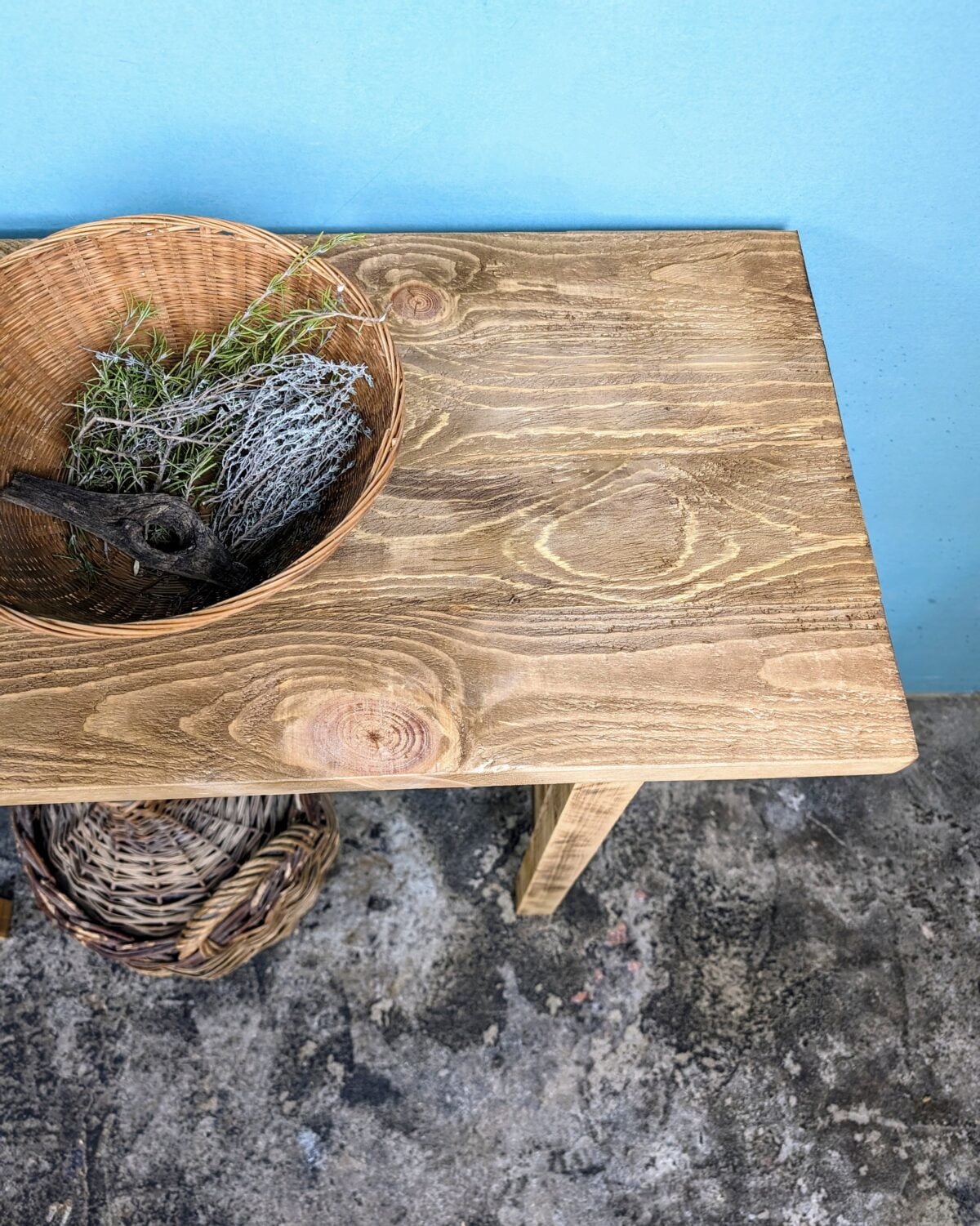 Console table, entry way table, mudroom furniture, reclaimed wood table, tall narrow table